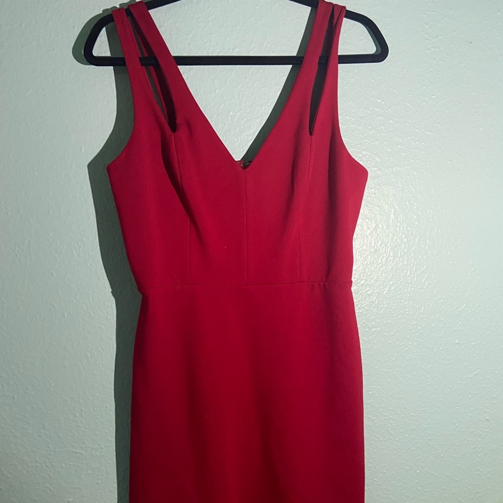 Amanda Uprichard Red body con dress